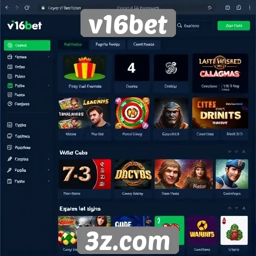 Atualização na interface do v16bet melhora a navegação
