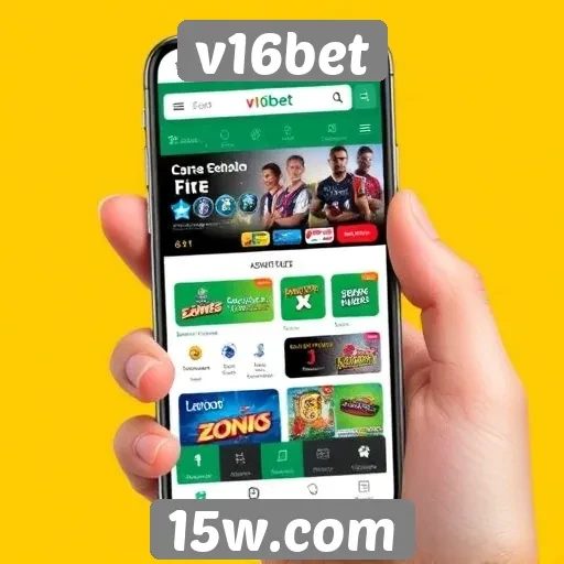 Acessibilidade do site V16bet em dispositivos móveis